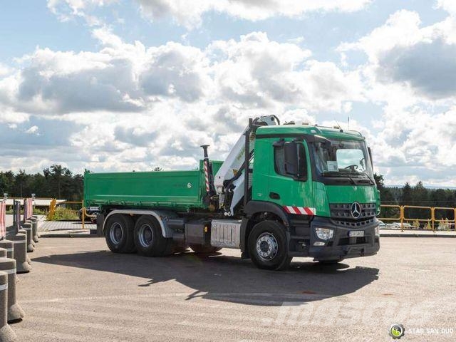 Mercedes-Benz Mercedes Arocs 26.40 6x4 Palfinger PK 24001 Cran Autojeřáby, hydraulické ruky