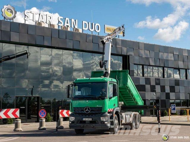 Mercedes-Benz Mercedes Arocs 26.40 6x4 Palfinger PK 24001 Cran Autojeřáby, hydraulické ruky