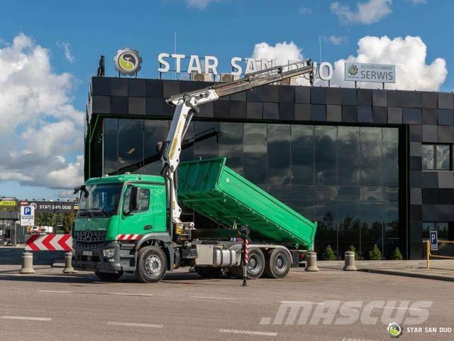 Mercedes-Benz Mercedes Arocs 26.40 6x4 Palfinger PK 24001 Cran Autojeřáby, hydraulické ruky