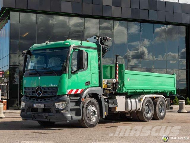 Mercedes-Benz Mercedes Arocs 26.40 6x4 Palfinger PK 24001 Cran Autojeřáby, hydraulické ruky