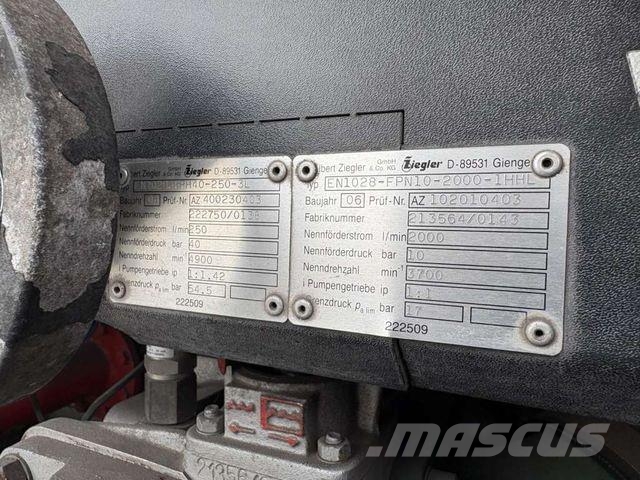 Mercedes-Benz MERCEDES BENZ ATEGO 1328 4x4 ZIEGLER LF 20/16 Fi Ďalšie nákladné vozidlá