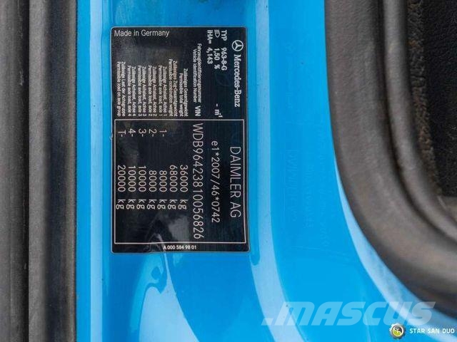 Mercedes-Benz MERCEDES BENZ Arocs 3251 8x4 Fassi F 485A.2.26 C وحدات الجر