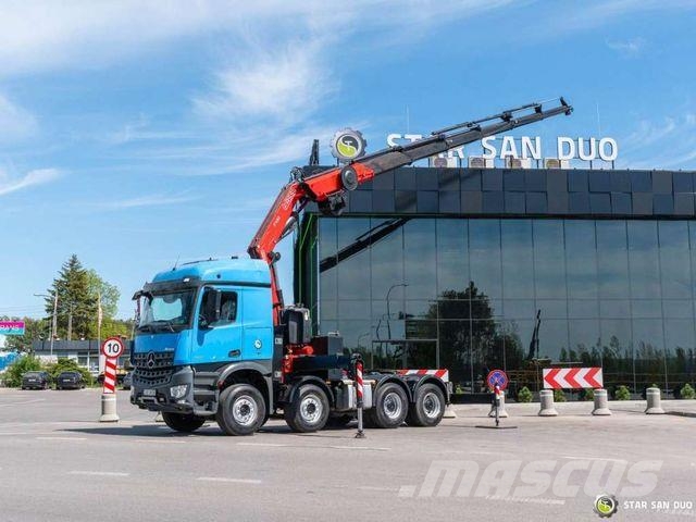Mercedes-Benz MERCEDES BENZ Arocs 3251 8x4 Fassi F 485A.2.26 C وحدات الجر