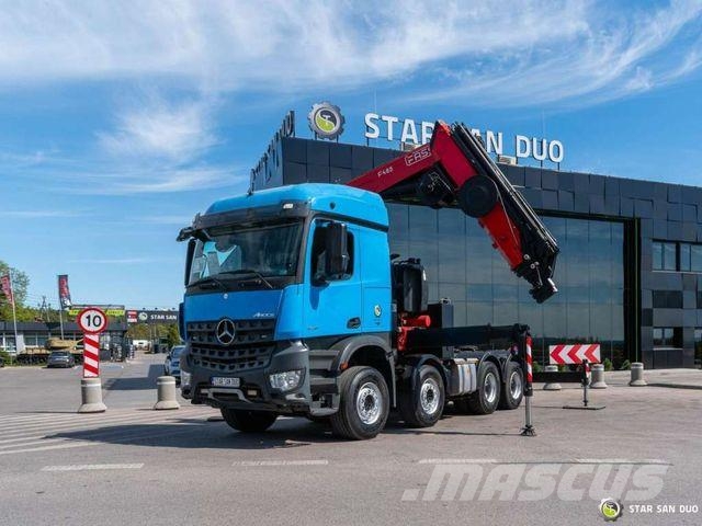 Mercedes-Benz MERCEDES BENZ Arocs 3251 8x4 Fassi F 485A.2.26 C وحدات الجر