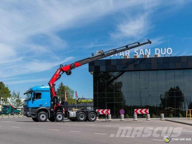 Mercedes-Benz MERCEDES BENZ Arocs 3251 8x4 Fassi F 485A.2.26 C وحدات الجر