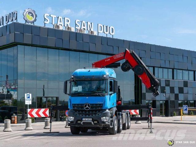 Mercedes-Benz MERCEDES BENZ Arocs 3251 8x4 Fassi F 485A.2.26 C وحدات الجر
