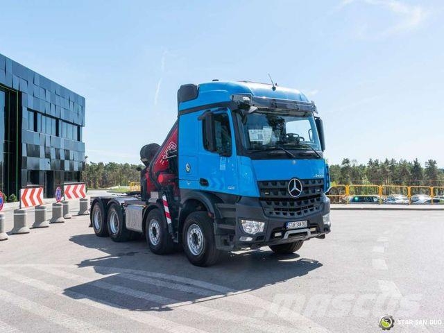 Mercedes-Benz MERCEDES BENZ Arocs 3251 8x4 Fassi F 485A.2.26 C وحدات الجر