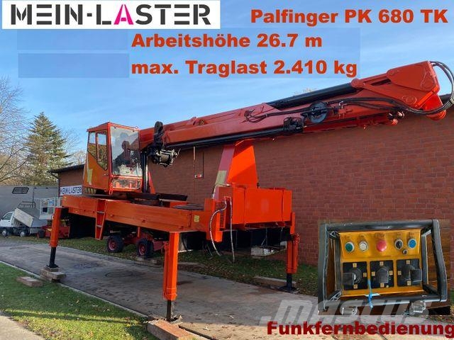Mercedes-Benz Palfinger PK 680 TK 26,7 m-max.2.410 kg -Funk FB Camiones grúa