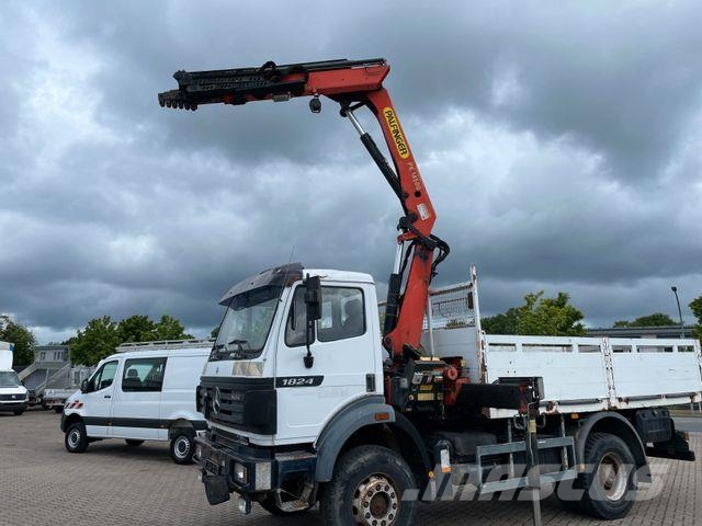Mercedes-Benz SK 1824 4x4/ DPF/ PK 14500+Funk+5+6 Kreis/ Winde Camiones grúa