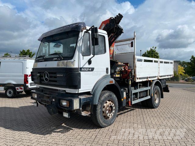 Mercedes-Benz SK 1824 4x4/ DPF/ PK 14500+Funk+5+6 Kreis/ Winde Camiones grúa