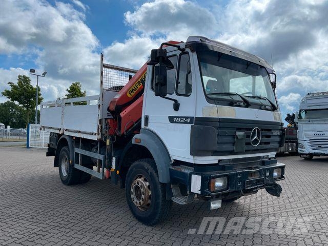 Mercedes-Benz SK 1824 4x4/ DPF/ PK 14500+Funk+5+6 Kreis/ Winde Camiones grúa