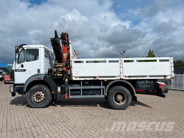 Mercedes-Benz SK 1824 4x4/ DPF/ PK 14500+Funk+5+6 Kreis/ Winde Camiones grúa