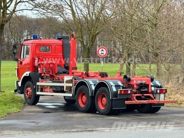 Mercedes-Benz SK 2635 V8 Abrollkipper 6x4 Meiller Oldtimer Hook lift trucks
