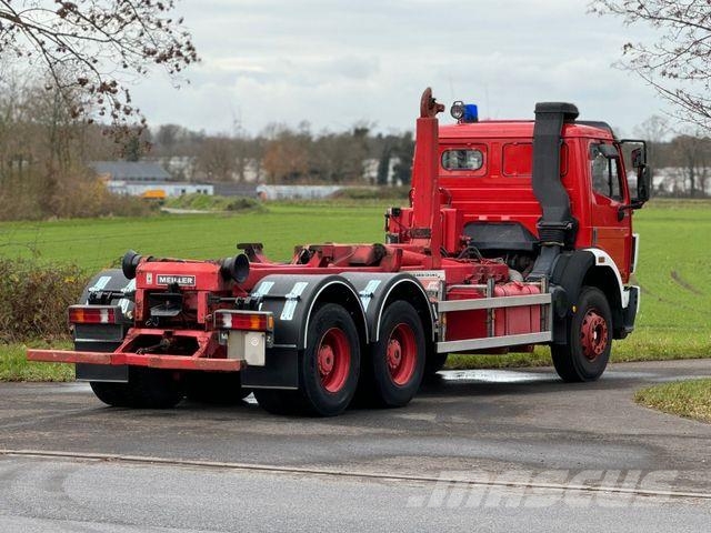 Mercedes-Benz SK 2635 V8 Abrollkipper 6x4 Meiller Oldtimer Hook lift trucks