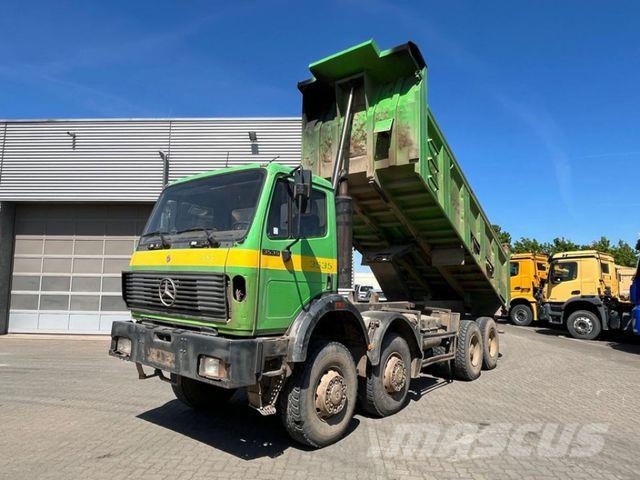 Camion Miniature Mercedes-Benz 3535 K (8x4/4) NZG - Échelle 1:43, Modèle Ancien, Occasion