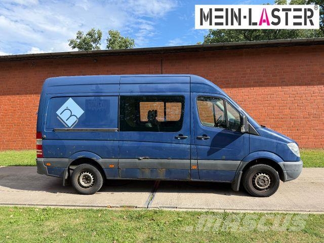 Mercedes-Benz Sprinter 313 hoch+lang Mixto 5 Sitzer Klima AHK Panel vanlar