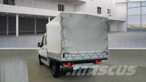 Mercedes-Benz Sprinter 215 CDI 9G DoKa Klima AHK Lastbil - Gardin