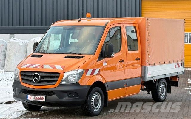 Mercedes-Benz SPRINTER 310 - DoKa - Spriegel - Plane - 142 TKm شاحنات بغطاء جانبي
