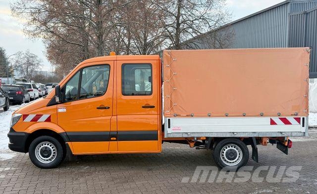 Mercedes-Benz SPRINTER 310 - DoKa - Spriegel - Plane - 142 TKm شاحنات بغطاء جانبي