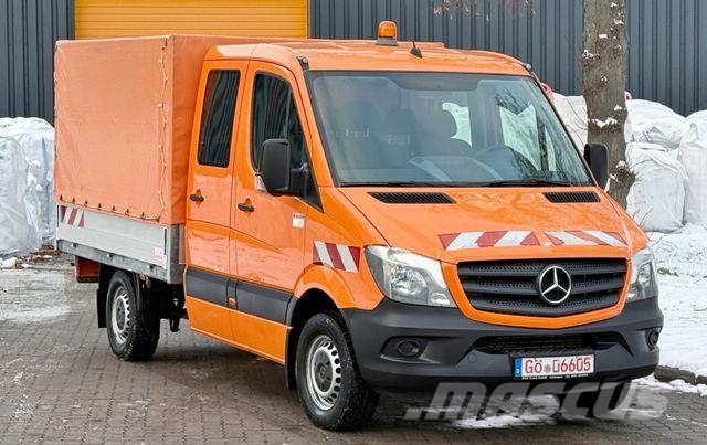 Mercedes-Benz SPRINTER 310 - DoKa - Spriegel - Plane - 142 TKm شاحنات بغطاء جانبي