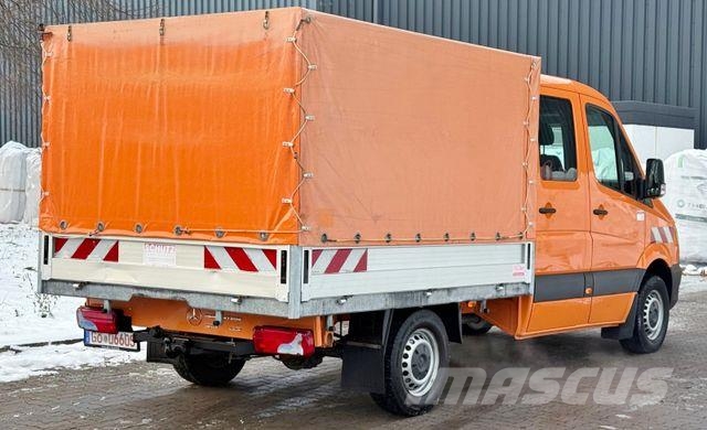 Mercedes-Benz SPRINTER 310 - DoKa - Spriegel - Plane - 142 TKm شاحنات بغطاء جانبي