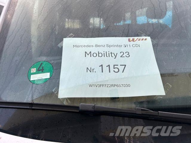 Mercedes-Benz Sprinter 311 Mobility 23 LIFT Rollstuhlbus Mikroautobusi