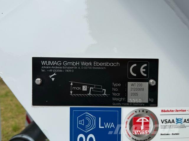 Mercedes-Benz SPRINTER 311 - WUMAG WT 200 - 32 TKm - 1. Hand Pacēlāji uz automašīnas bāzes
