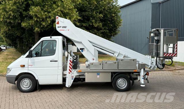 Mercedes-Benz SPRINTER 311 - WUMAG WT 200 - 32 TKm - 1. Hand Pacēlāji uz automašīnas bāzes