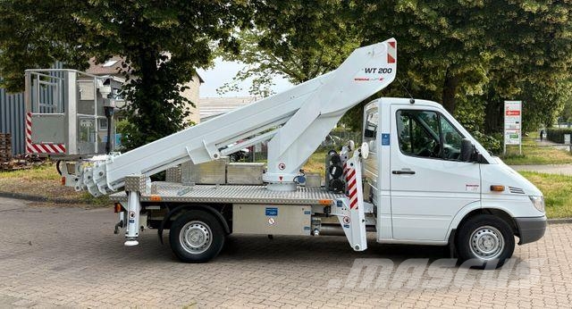 Mercedes-Benz SPRINTER 311 - WUMAG WT 200 - 32 TKm - 1. Hand Pacēlāji uz automašīnas bāzes