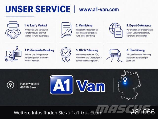 Mercedes-Benz Sprinter 317 Fahrgestell, Klima, Tempomat, ZV Camiones con chasís y cabina