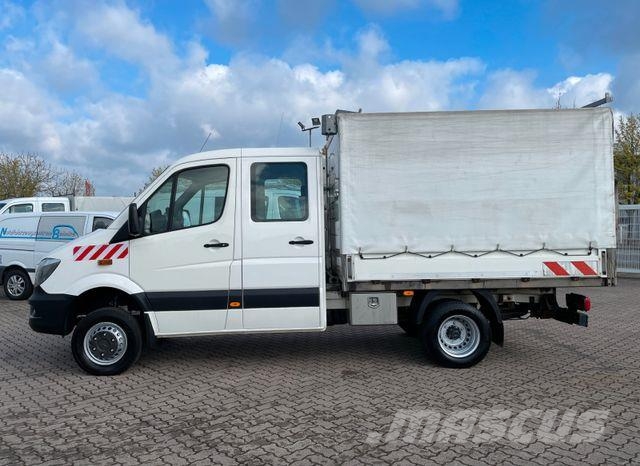 Mercedes-Benz Sprinter 516 CDI DoKa 4X4/ ZG3/ AC/ AHK 3.0t/ E6 Camión con caja abierta