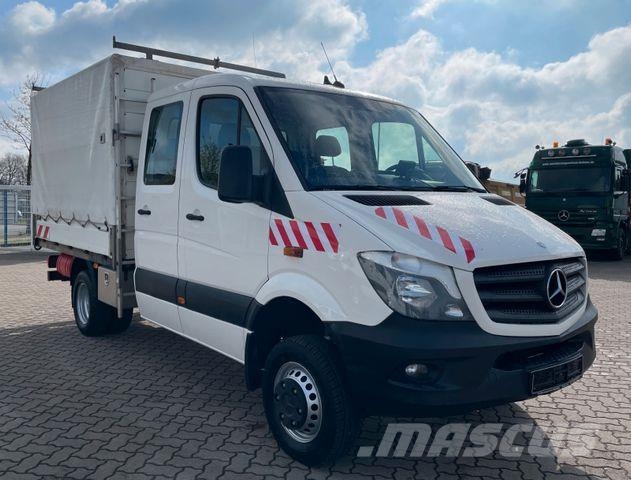 Mercedes-Benz Sprinter 516 CDI DoKa 4X4/ ZG3/ AC/ AHK 3.0t/ E6 Pick up/Dropside
