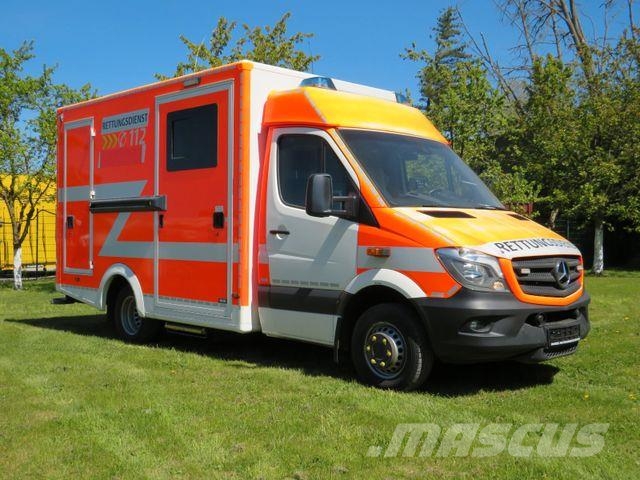 Mercedes-Benz Sprinter 516CDI Rettungswagen RTW Krankenwagen Ambulancias