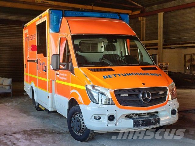Mercedes-Benz Sprinter 516CDI RTW Rettungswagen WAS Stryker Ātrās palīdzības automašīnas