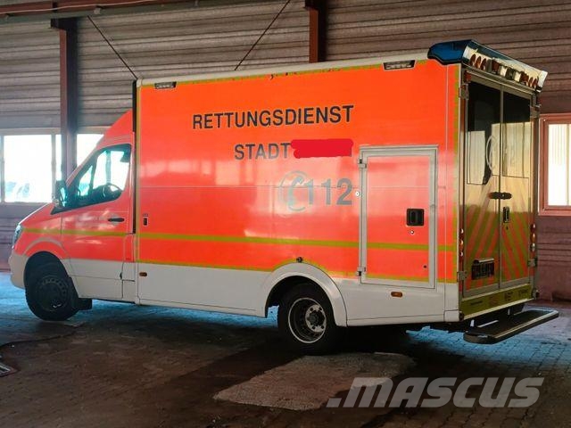 Mercedes-Benz Sprinter 516CDI RTW Rettungswagen WAS Stryker Ātrās palīdzības automašīnas