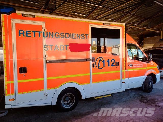 Mercedes-Benz Sprinter 516CDI RTW Rettungswagen WAS Stryker Ātrās palīdzības automašīnas
