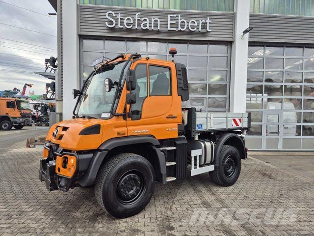 Mercedes-Benz Unimog U423 4x4 Hydrostat Zapfwelle Kipper