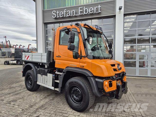 Mercedes-Benz Unimog U423 4x4 Hydrostat Zapfwelle Kipper