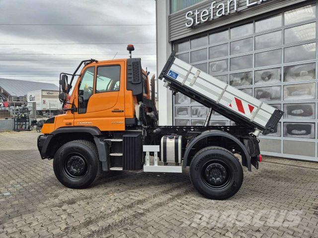Mercedes-Benz Unimog U423 4x4 Hydrostat Zapfwelle Kipper