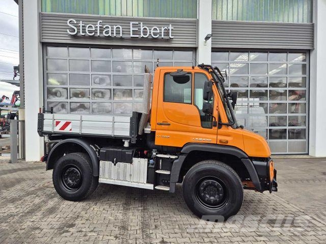 Mercedes-Benz Unimog U423 4x4 Hydrostat Zapfwelle Kipper