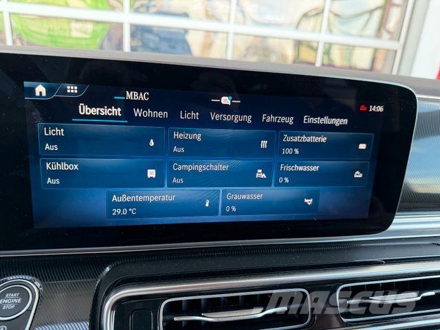Mercedes-Benz V 220 d Marco Polo AIRMATIC DISTRONIC AHK2,5to Gesloten bedrijfswagens