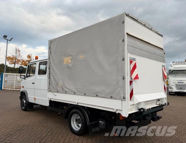 Mercedes-Benz Vario 614 D DoKa PP/ DPF/ LBW 1.0t/ AHK/ Org. KM Lastbil - Gardin