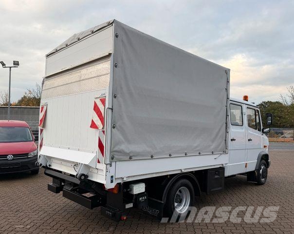 Mercedes-Benz Vario 614 D DoKa PP/ DPF/ LBW 1.0t/ AHK/ Org. KM Lastbil - Gardin