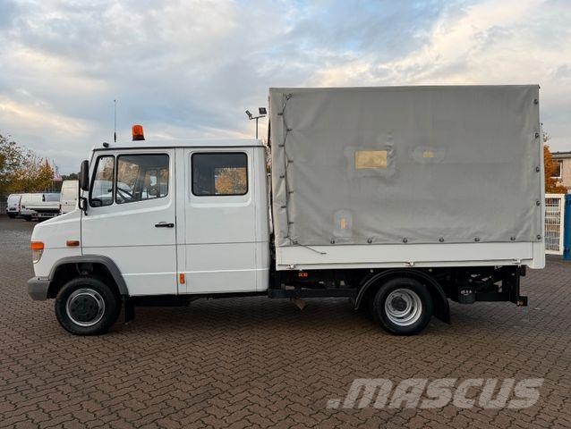 Mercedes-Benz Vario 614 D DoKa PP/ DPF/ LBW 1.0t/ AHK/ Org. KM Lastbil - Gardin