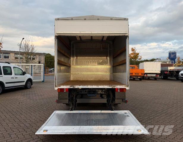 Mercedes-Benz Vario 614 D DoKa PP/ DPF/ LBW 1.0t/ AHK/ Org. KM Lastbil - Gardin