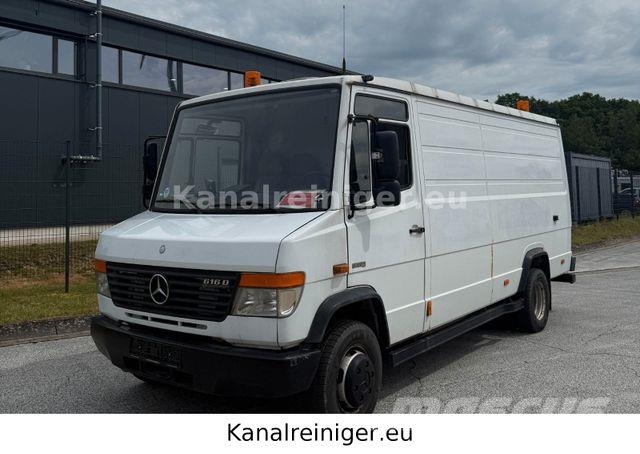 Mercedes-Benz Vario 616 D - Rom Koks Group Einbauspüler 6t Camiones aspiradores/combi