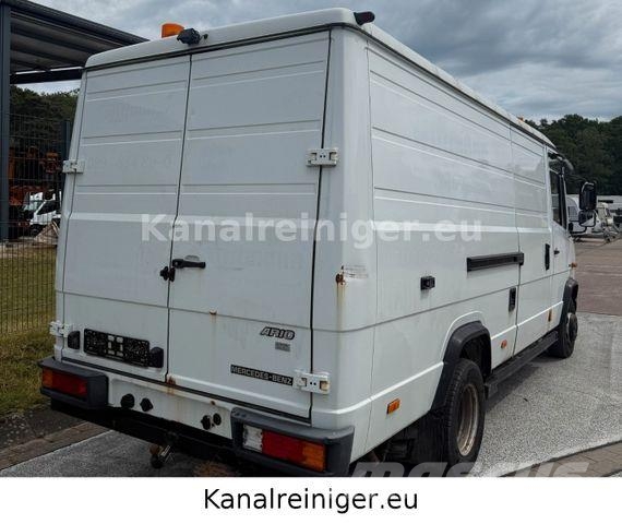 Mercedes-Benz Vario 616 D - Rom Koks Group Einbauspüler 6t Camiones aspiradores/combi