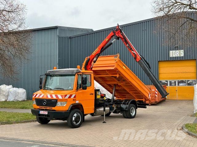 Mercedes-Benz VARIO 818D - 64 Tkm - Kipper - Kran - 1. Hand Kipper