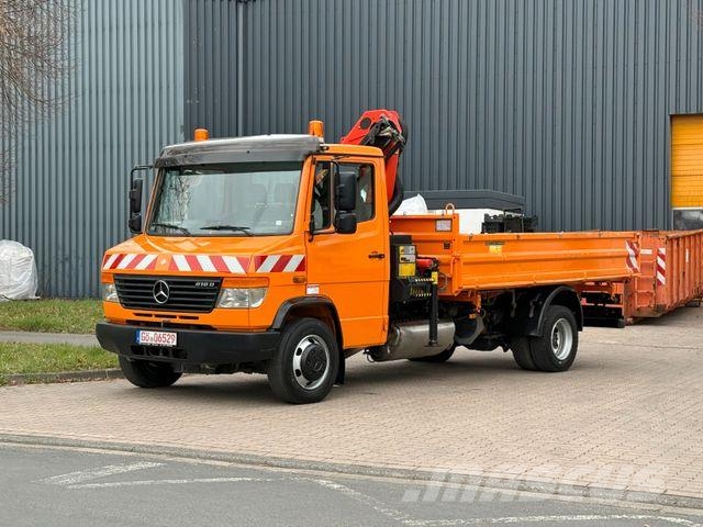 Mercedes-Benz VARIO 818D - 64 Tkm - Kipper - Kran - 1. Hand Kipper