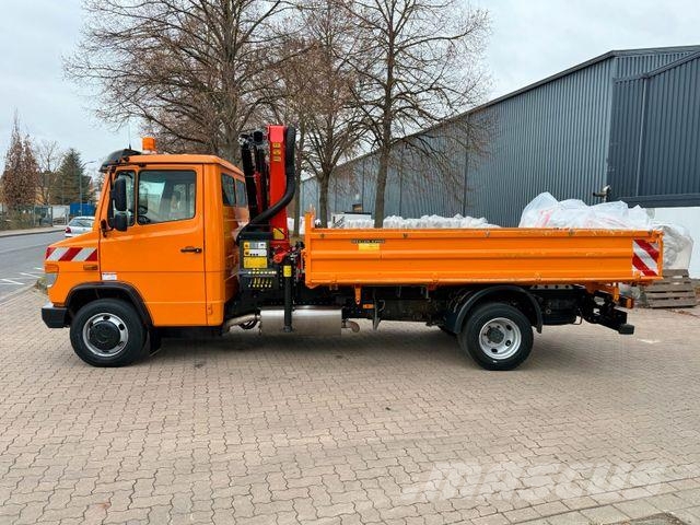 Mercedes-Benz VARIO 818D - 64 Tkm - Kipper - Kran - 1. Hand Kipper